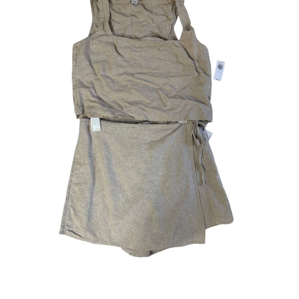 Tan Sleeveless set- Old Navy